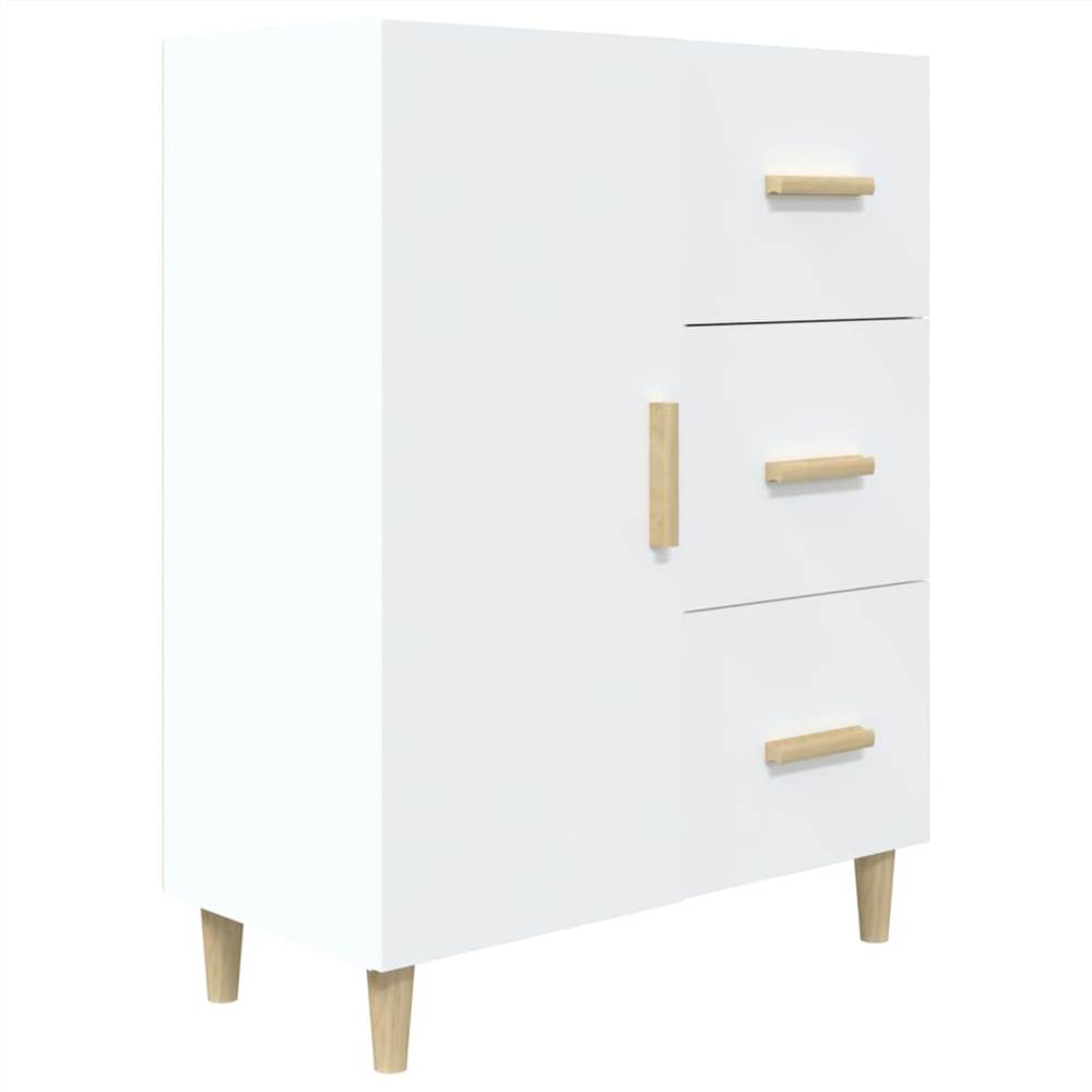Sideboard White 69.5x34x90 Cm Engineered Wood 7 Sideboard White 69.5x34x90 cm Engineered Wood