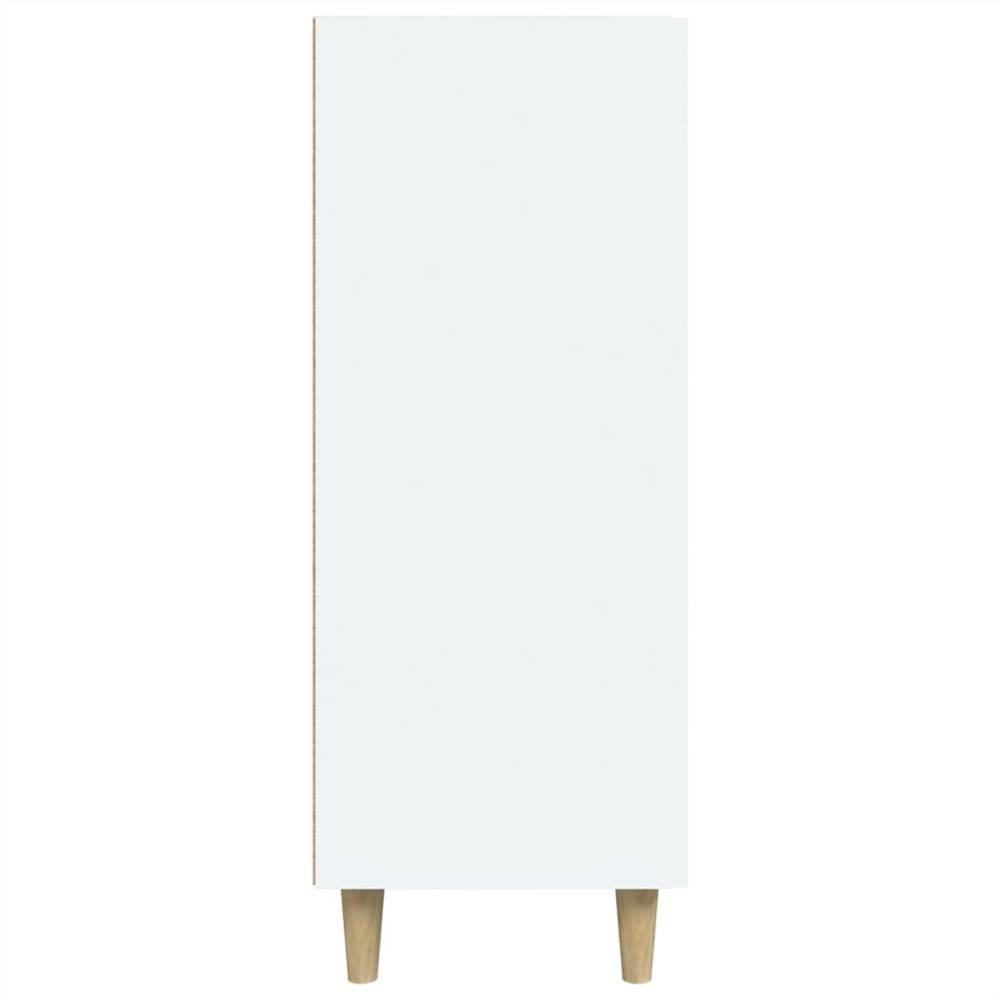 Sideboard White 69.5x34x90 Cm Engineered Wood 11 Sideboard White 69.5x34x90 cm Engineered Wood