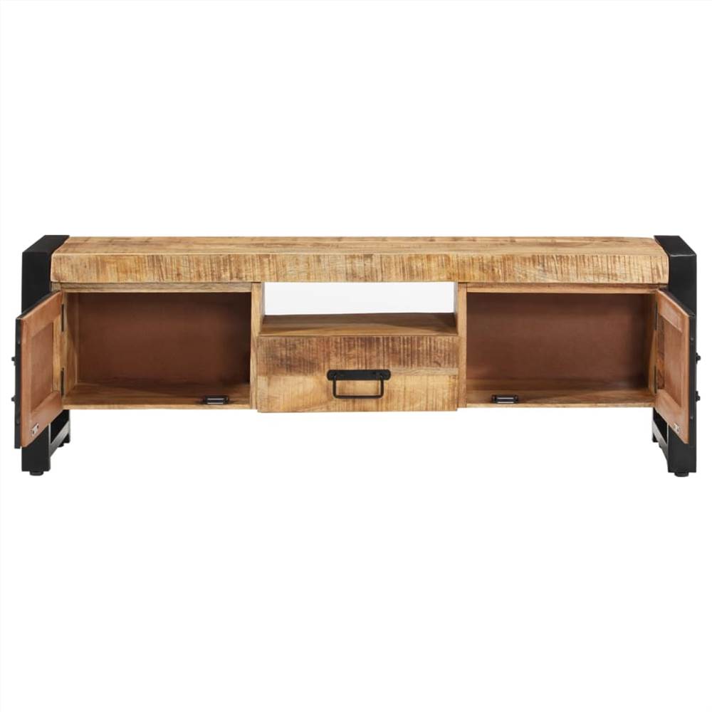 TV Cabinet 120x30x40 Cm Solid Wood Mango 15 TV Cabinet 120x30x40 cm Solid Wood Mango