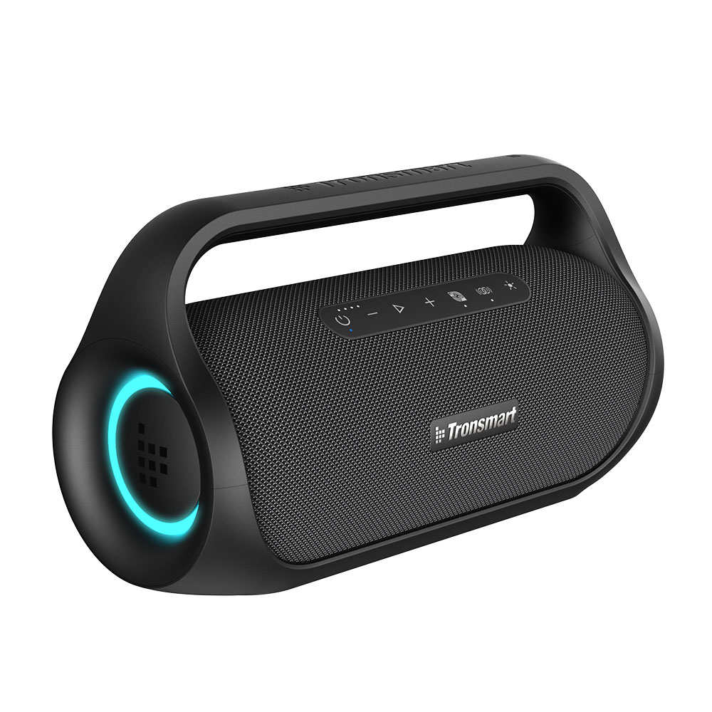 Портативная акустическая система Tronsmart Bang Mini 50 Вт для вечеринок, SoundPulse Audio, Bluetooth 5.3, 15 часов воспроизведения, NFC, водонепроницаемость IPX6