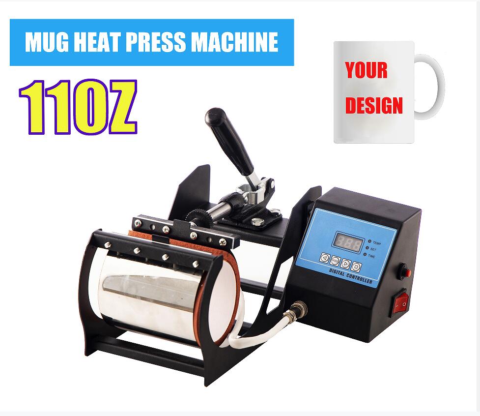 SHUOHAO 11oz Easy Mug Heat Press Machine, Cup Sublimation Heat Transfer Machine
