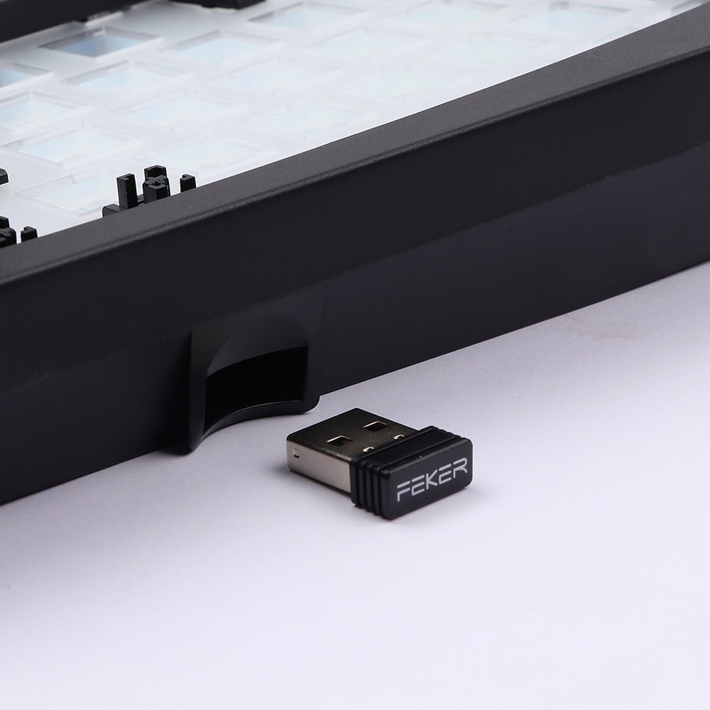 FEKER Alice 80 Split Wired/Wireless Mechanical Keyboard Black