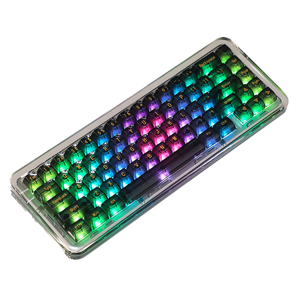 FirstBlood B67 65 Full Acrylic Gasket Mount Mechanical Keyboard