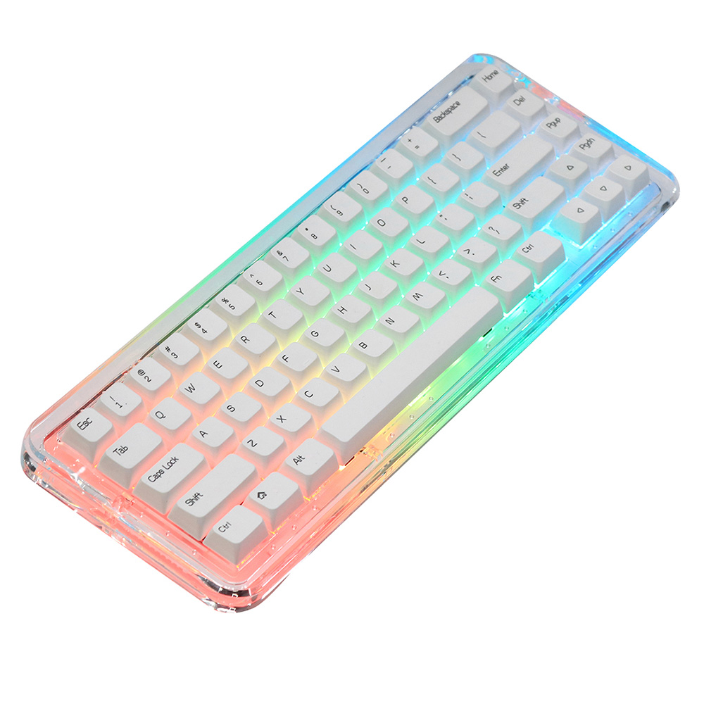 FirstBlood B67 65 Full Acrylic Gasket Mount Mechanical Keyboard