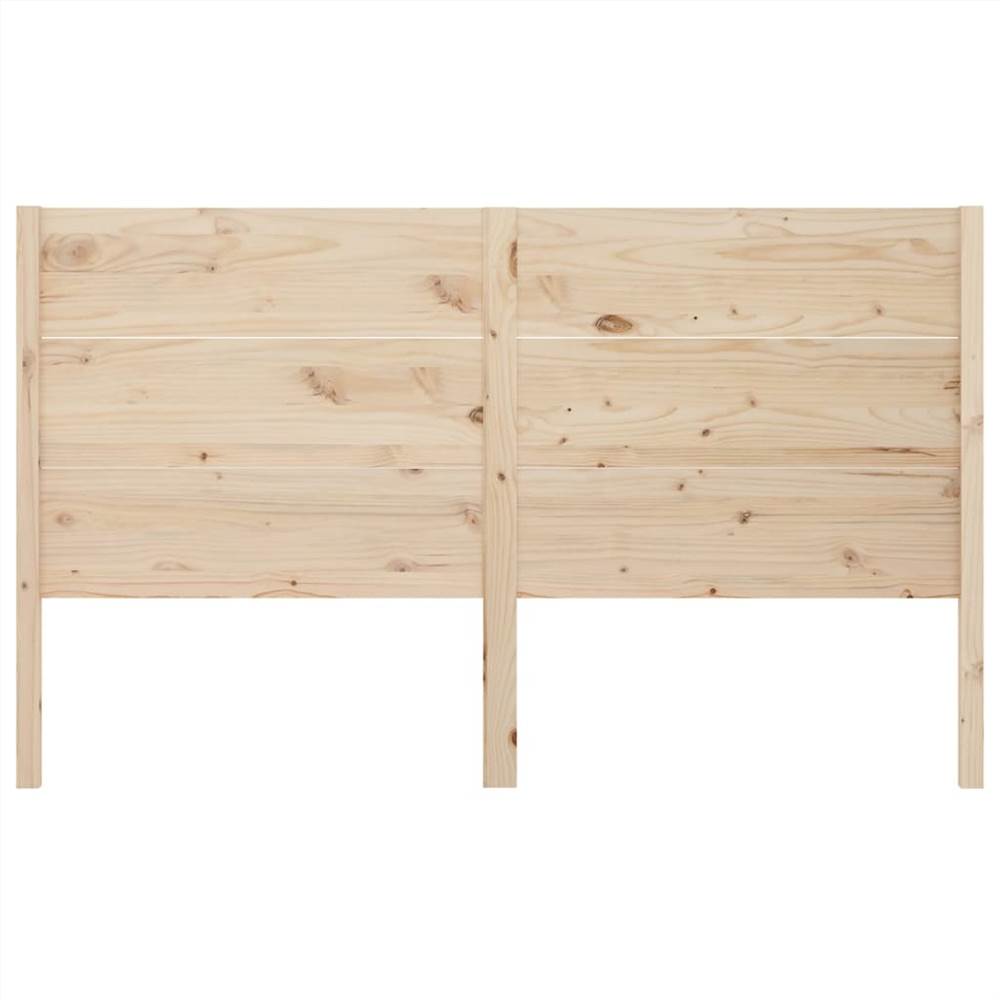 Headboard 156x4x100 Cm Solid Wood Pine 8 Headboard 156x4x100 cm Solid Wood Pine