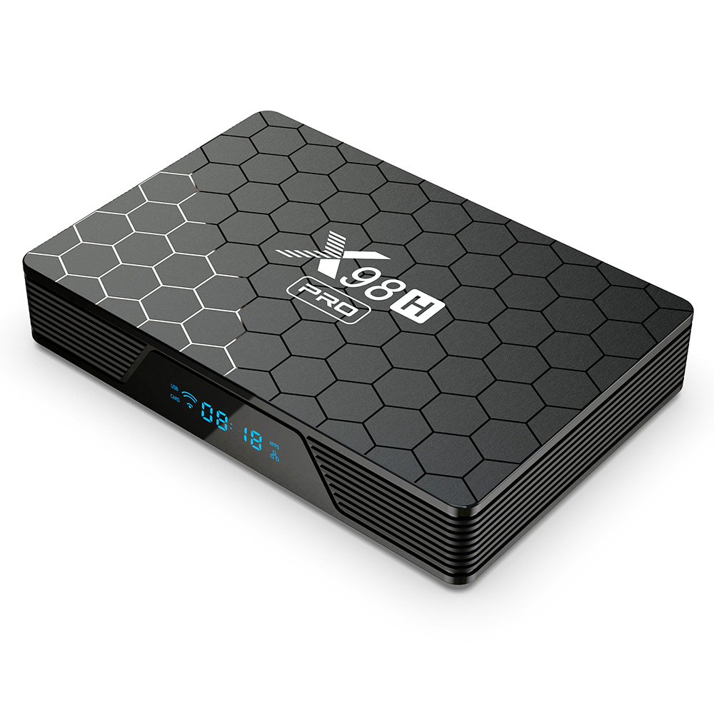 X98H Pro TV BOX Android 12 Allwinner H618 4GB RAM 32GB ROM WIFI 6