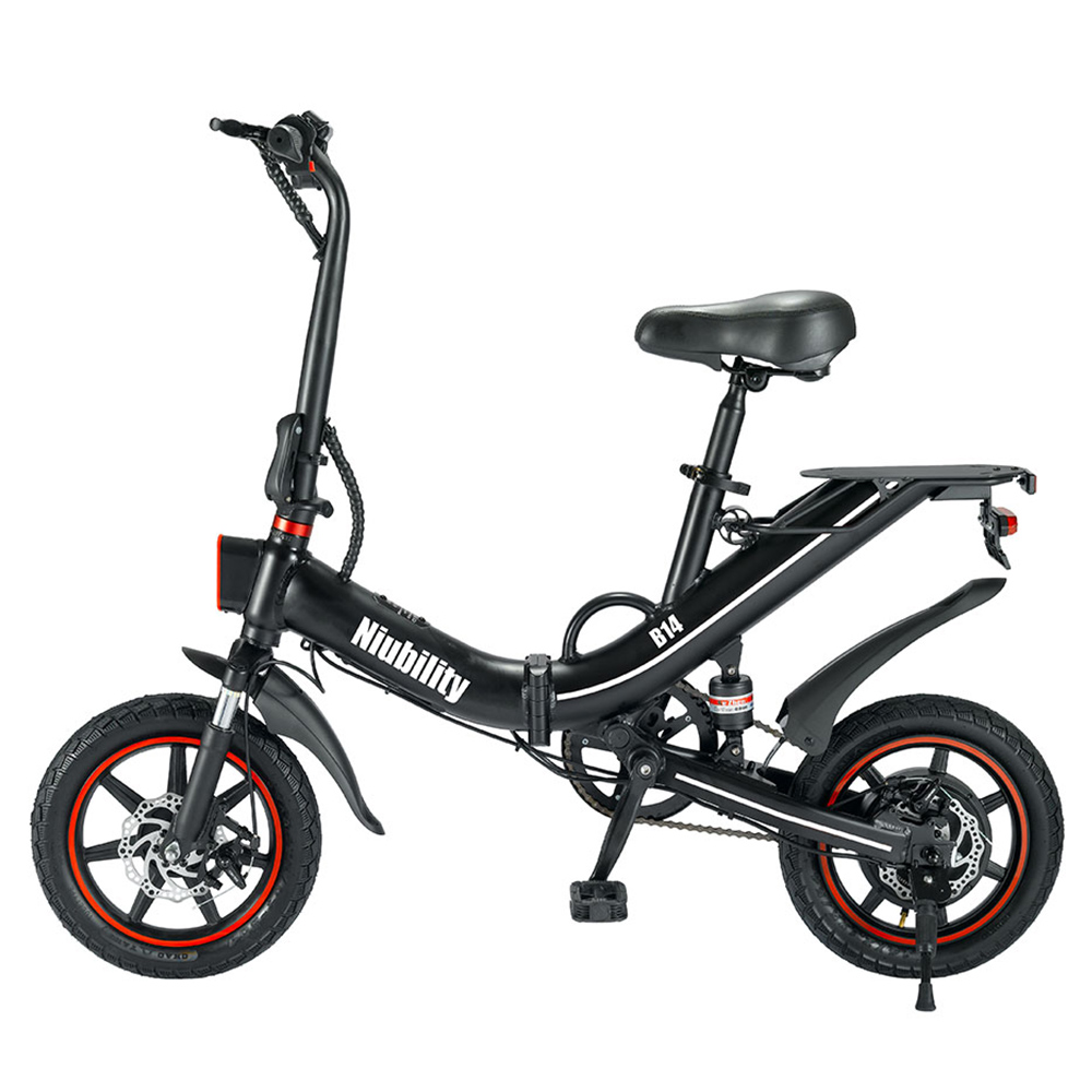 Niubility B14 Electric Mopod Folding Bike 400W Motor Black