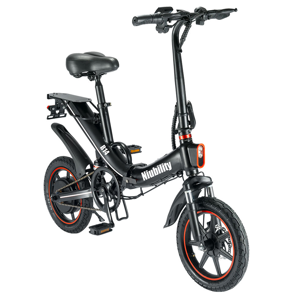 Niubility B14 Electric Mopod Folding Bike 400W Motor Black