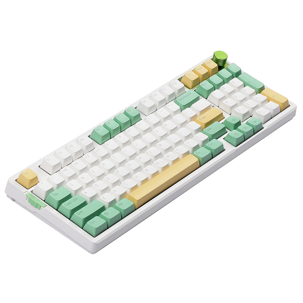 H98 Gaming Keyboard, 98% Hot Swappable Gasket Structure 3-Mode...