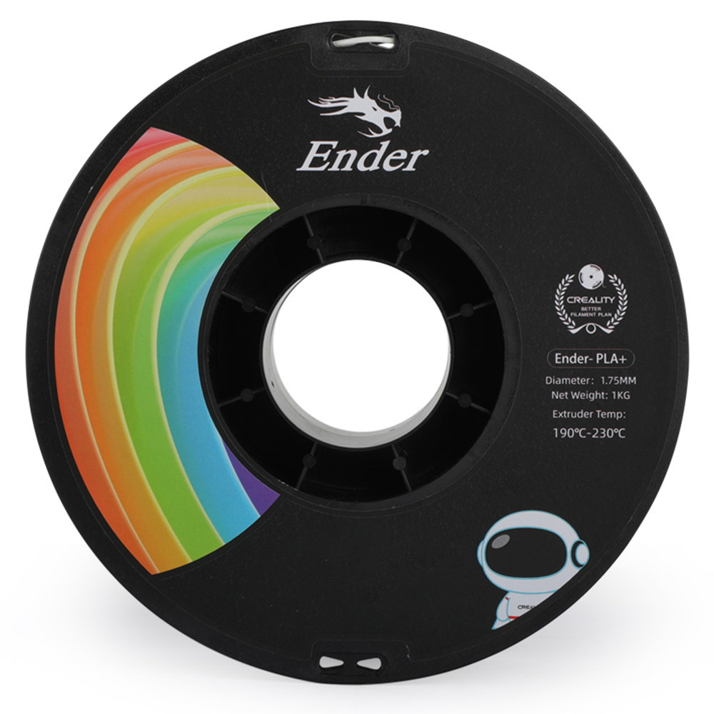 Creality Ender PLA+ 3D Printing Filament Black | Poland