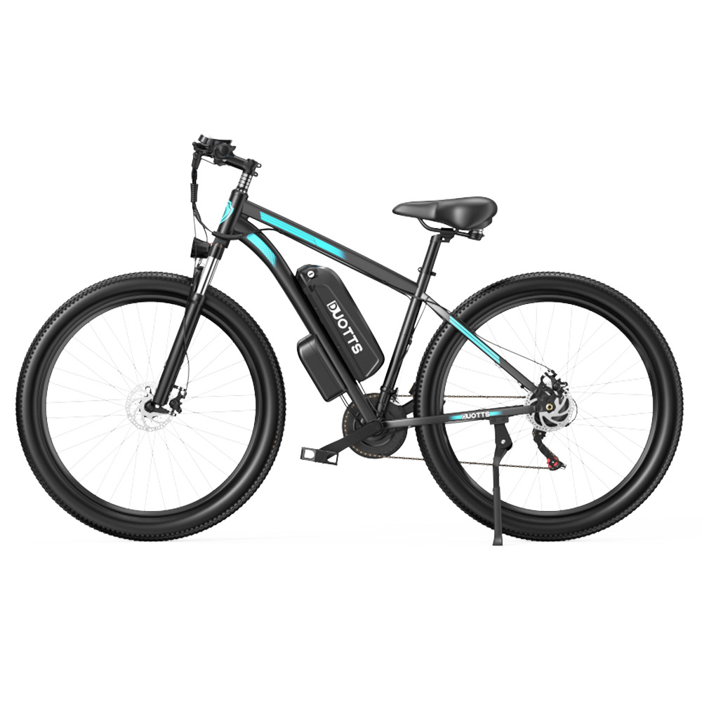 Bicicleta elétrica DUOTTS C29 29 polegadas 750W mountain bike 48V 15Ah bateria 50km/h velocidade máxima para 50km alcance Shimano 21 velocidades