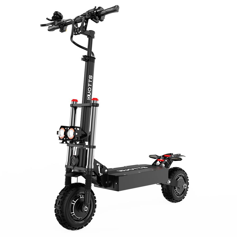 DUOTTS D88 Electric Scooter 11 Inch Off-Road Tires 2800W*2 Dual Motor 85Km/h Max Speed 60V 35Ah Battery for 100KM Range 150KG Load Double Absorbers