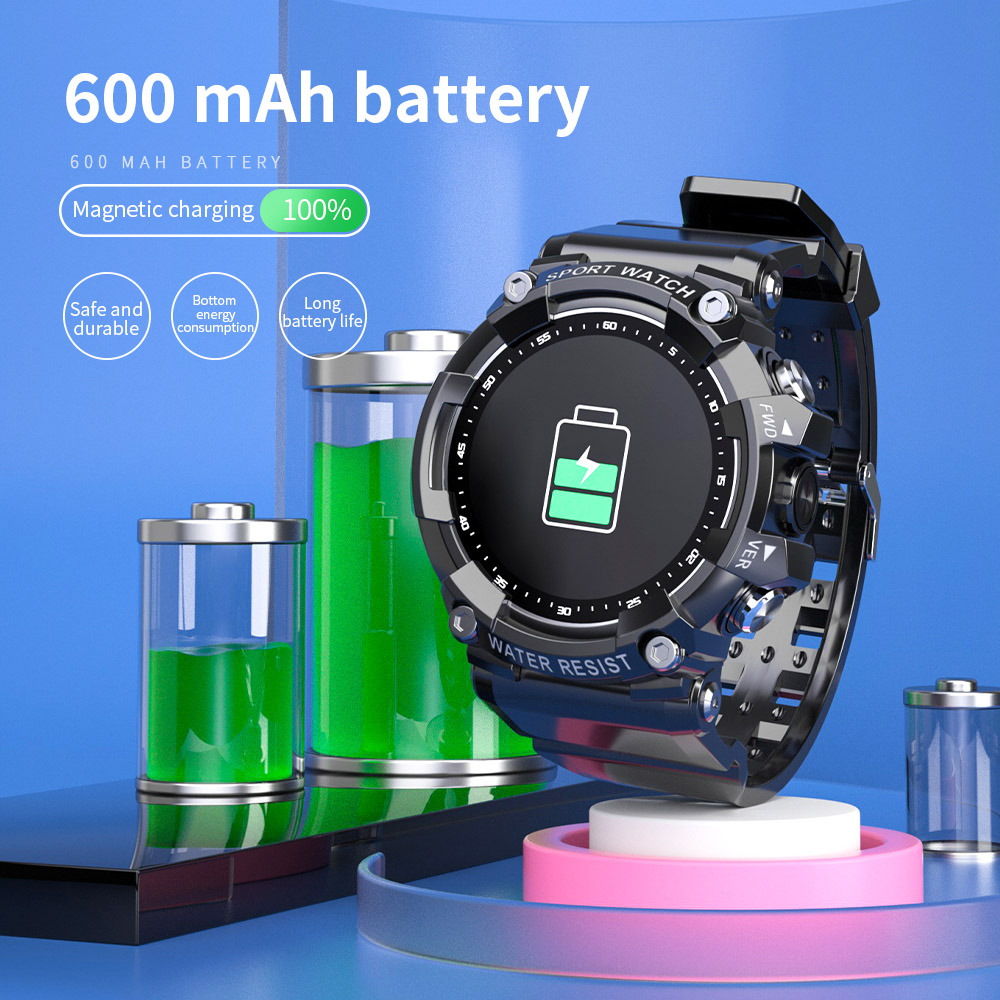 LOKMAT ATTACK 3 Smartwatch Black