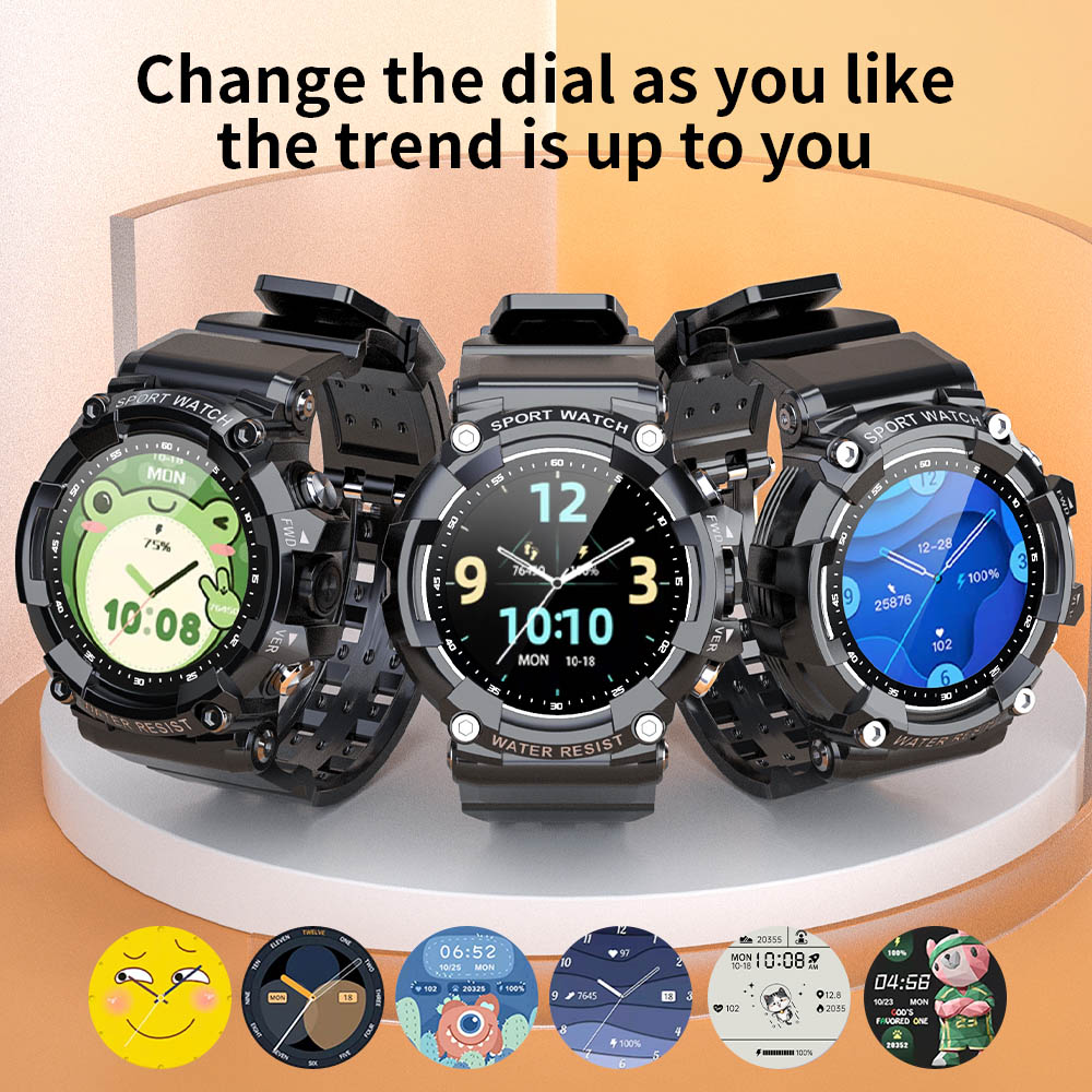 LOKMAT ATTACK 3 Smartwatch Black