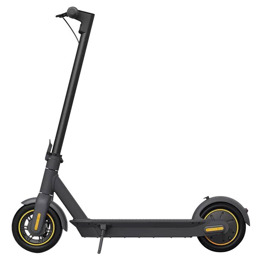 AOVO Max Electric Scooter 10 Inch Pneumatic Tire 350W Rated Motor 35Km/h Max Speed 36V 15.6Ah Battery for 45-60km Range - Black