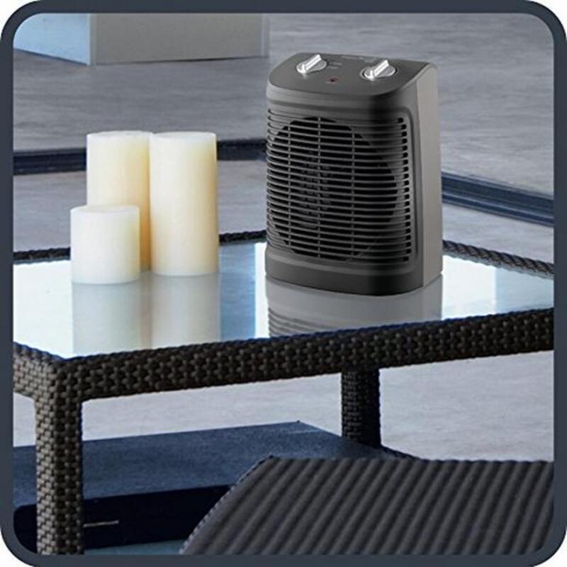 Portable Fan Heater Rowenta Silence Comfort Instant Comfort 2400 2400W