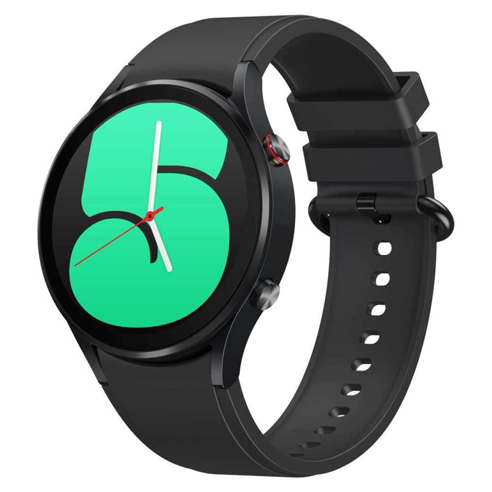 Zeblaze GTR 3 Smartwatch Montre d'appel vocal Bluetooth 1.32 '' Moniteur d'oxygène sanguin à écran IPS - Noir