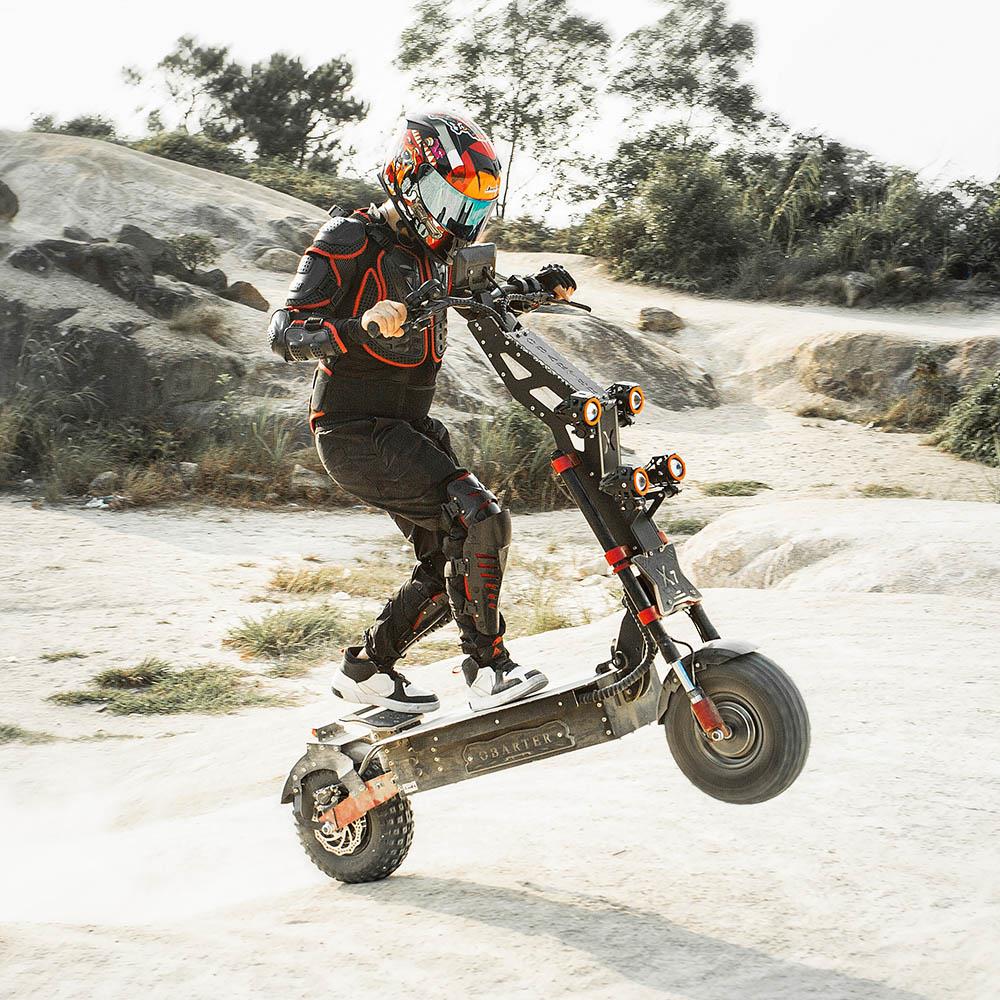 OBARTER X7 Electric Scooter 14 Inch 90Km/h 60AH 4000W*2 Dual Motor