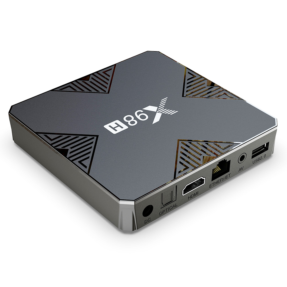 IDEALROYAL Android 12.0 TV Box, Android Box con 4 GB RAM 32 GB ROM Allwinner H618 Quad-Core 64 bit ARM Corter-A53-CPU 6K Risoluzione 2.4GHz/ 5GHz WiFi6 10/100M LAN Enternet Bluetooth 5.0