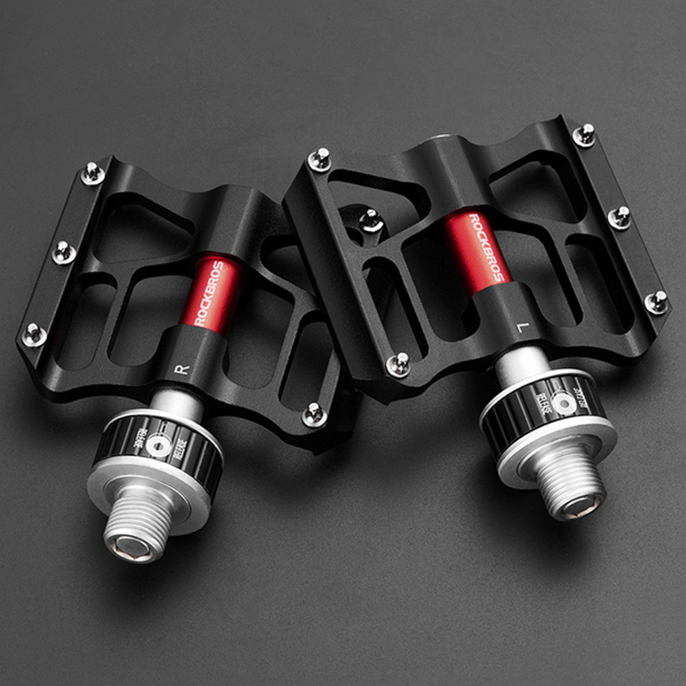 ROCKBROS Bicycle Pedals Quick Release CNC Rainproof 8.2cm