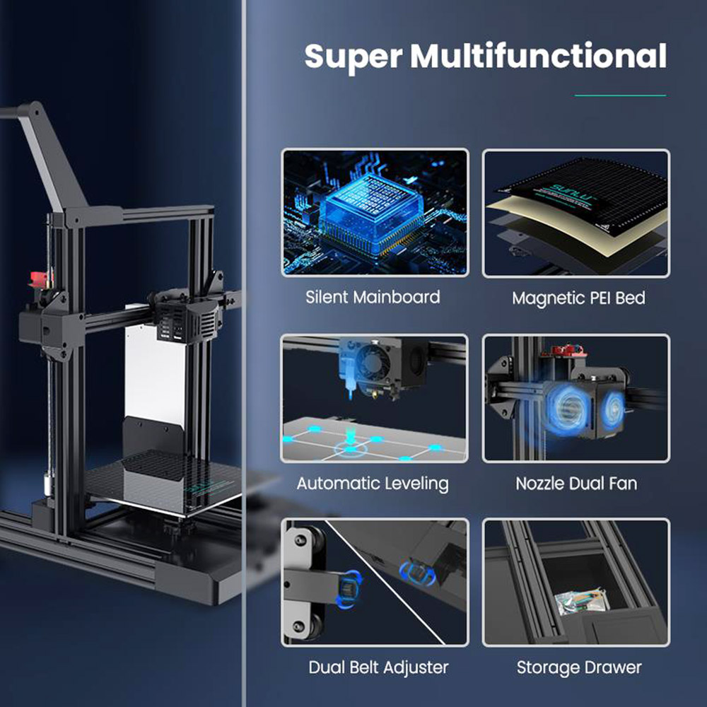 Sunlu T3 3D Printer Up to 250mm/s