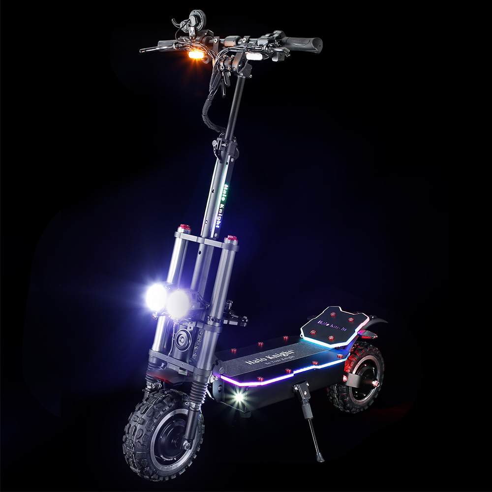 Halo Knight T107 Pro Electric Scooter 11in 95km/h 38.4AH 3000W*2 Motor