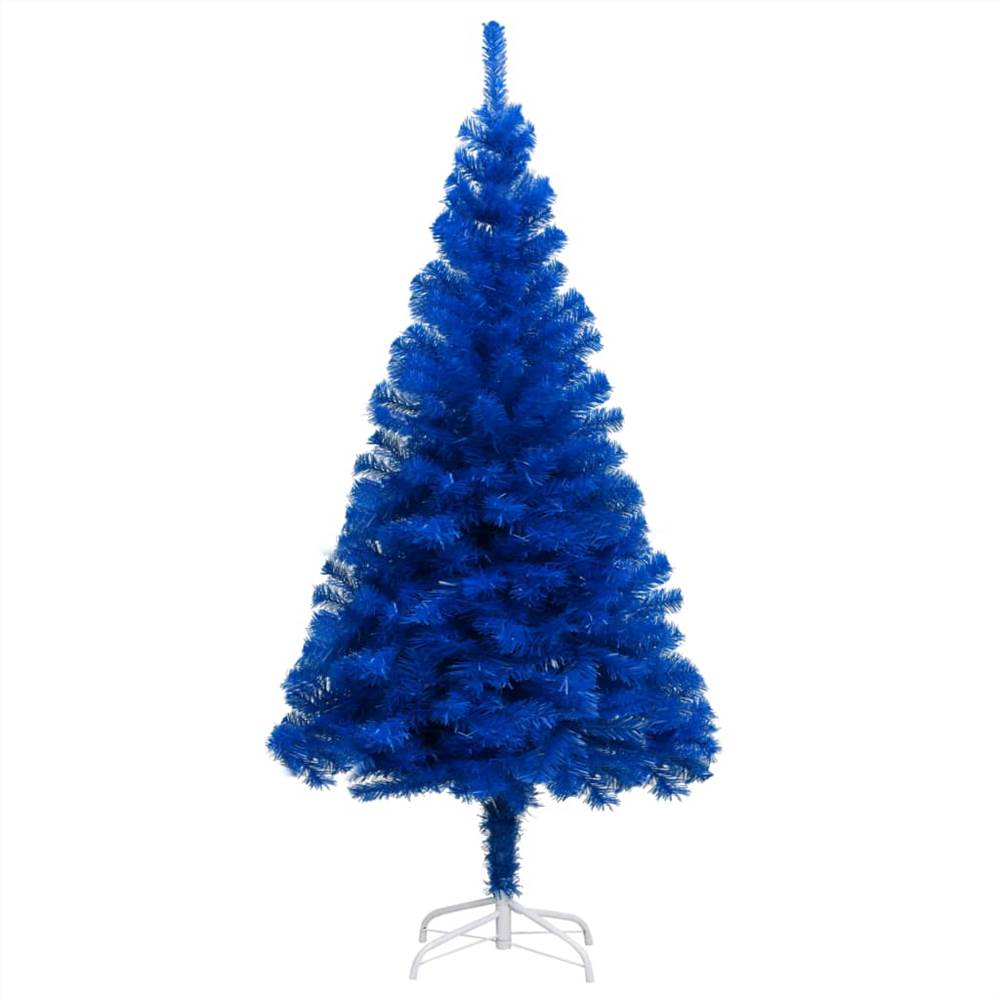 

Artificial Christmas Tree with Stand Blue 210 cm PVC