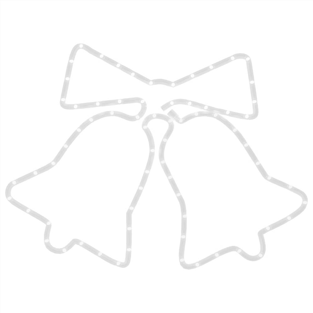 Christmas Bells Figure with 72 LEDs