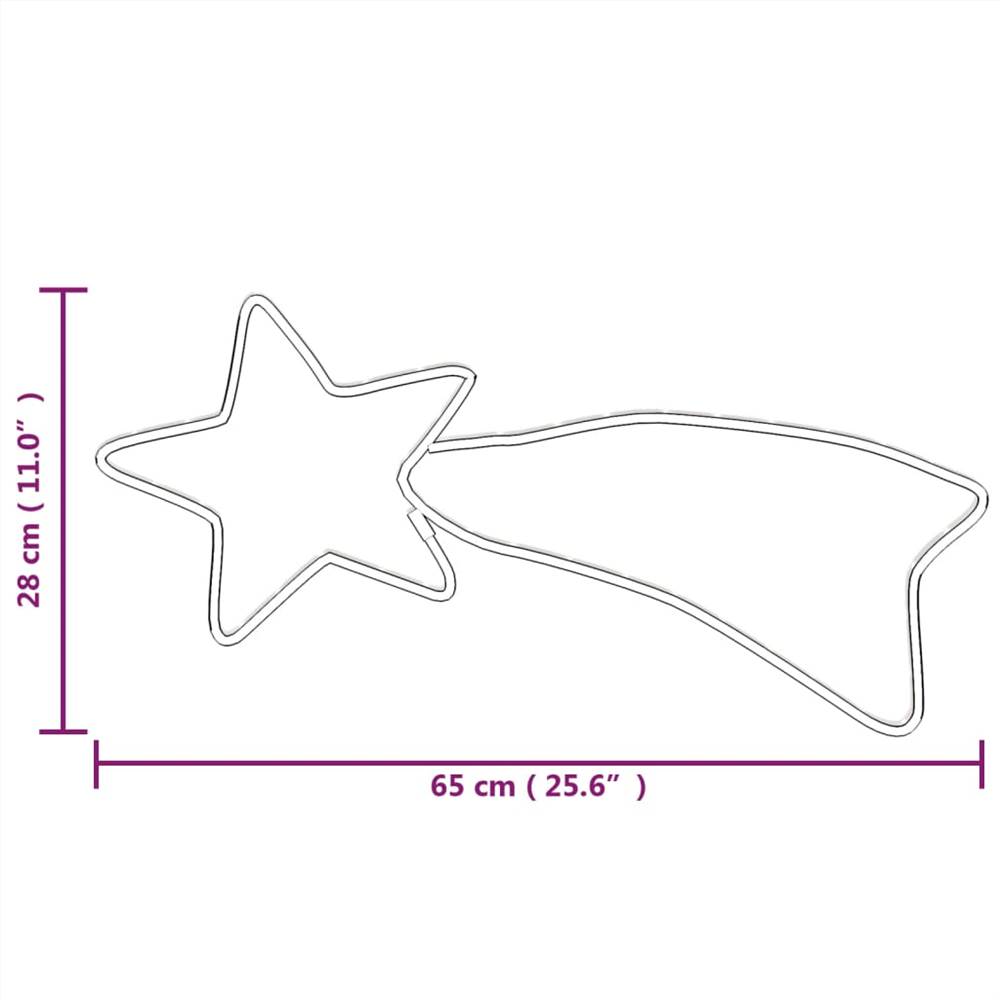 Christmas Comet Figure with 48 LEDs Warm White