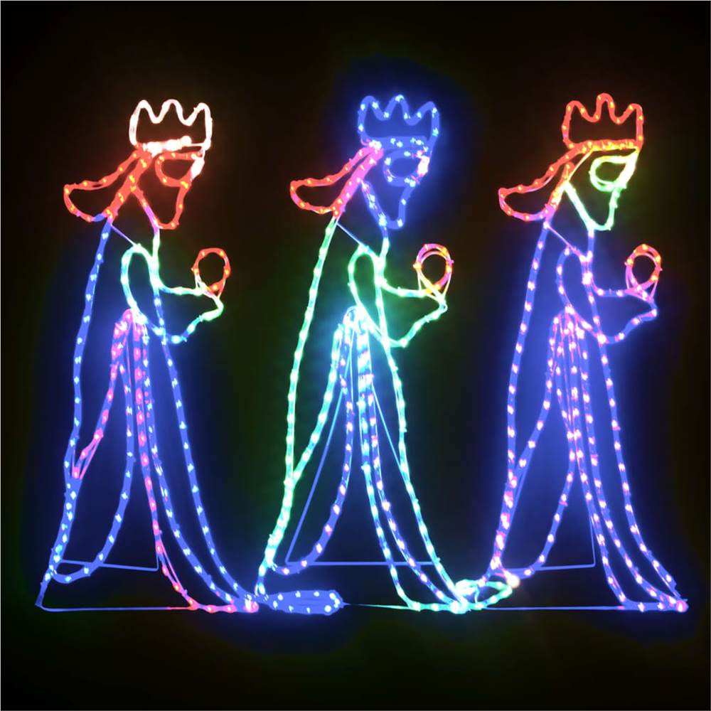 Christmas Three Kings Figure with 504 LEDs