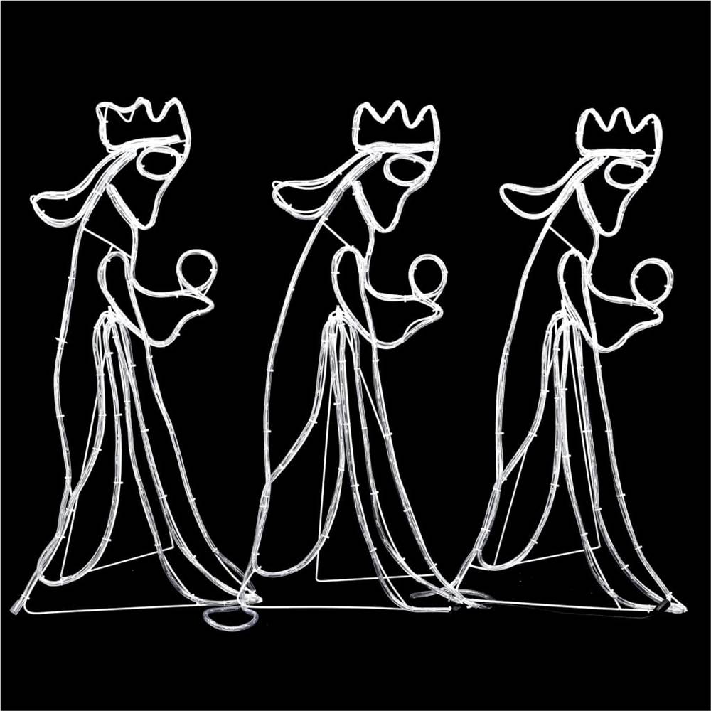 Christmas Three Kings Figure with 504 LEDs