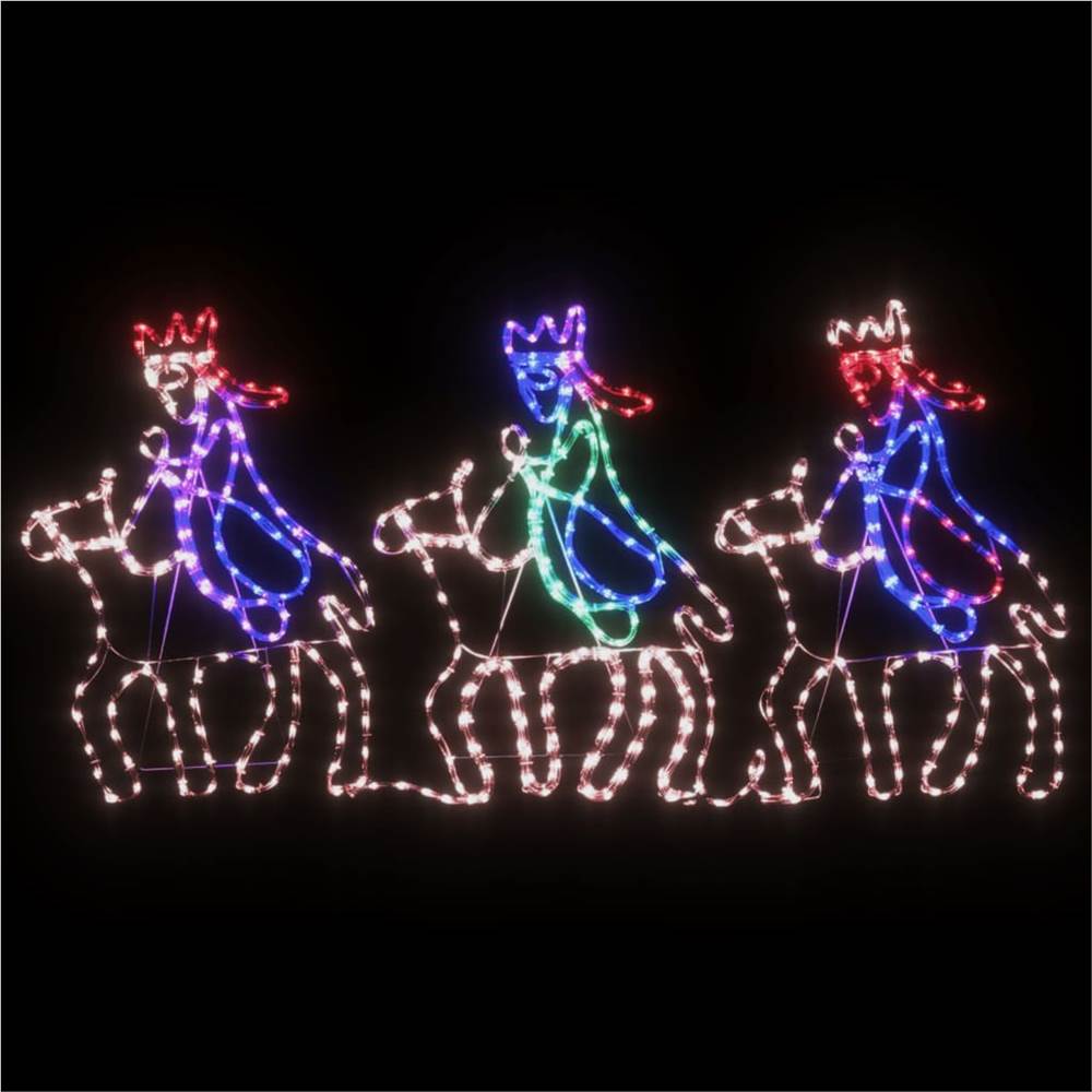 Christmas Three Wise Men Figure with 504 LEDs