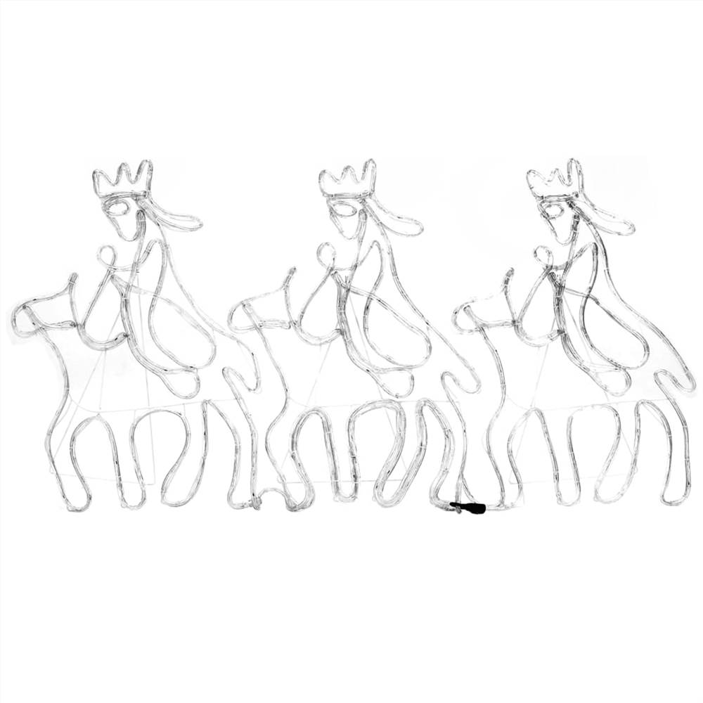 Christmas Three Wise Men Figure with 504 LEDs