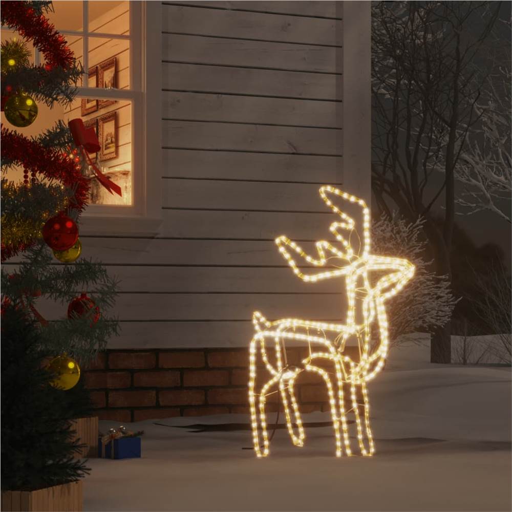 

Folding Christmas Reindeer Figure with 192 LEDs Warm White
