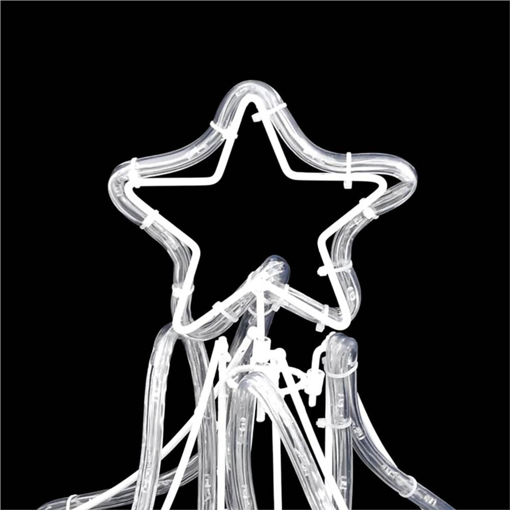 Folding Christmas Tree Figure with 360 LEDs Warm White