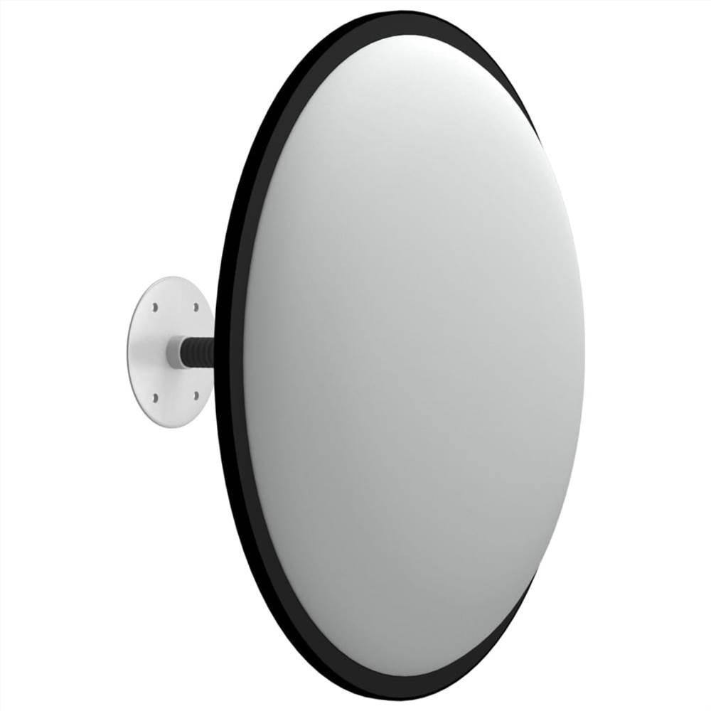Indoor Convex Traffic Mirror Black Ø40 cm Acrylic