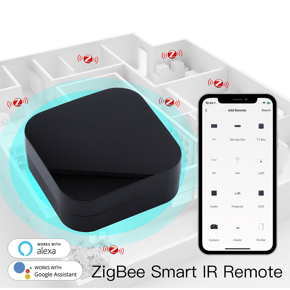 MoesHouse R11 Tuya ZigBee Smart IR Remote Control