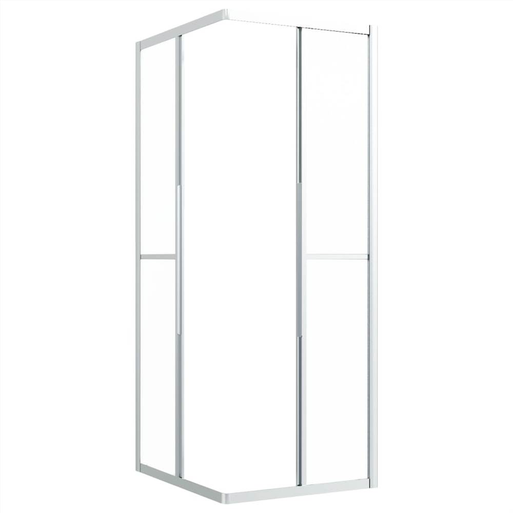Shower Cabin Frosted ESG 80x70x180 cm
