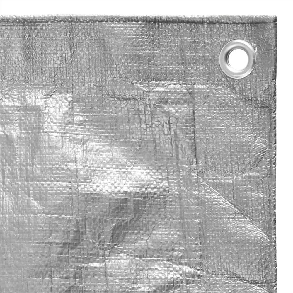 Tarpaulin 180 G/m² 4x6 M Grey HDPE 8 Tarpaulin 180 g/m² 4x6 m Grey HDPE