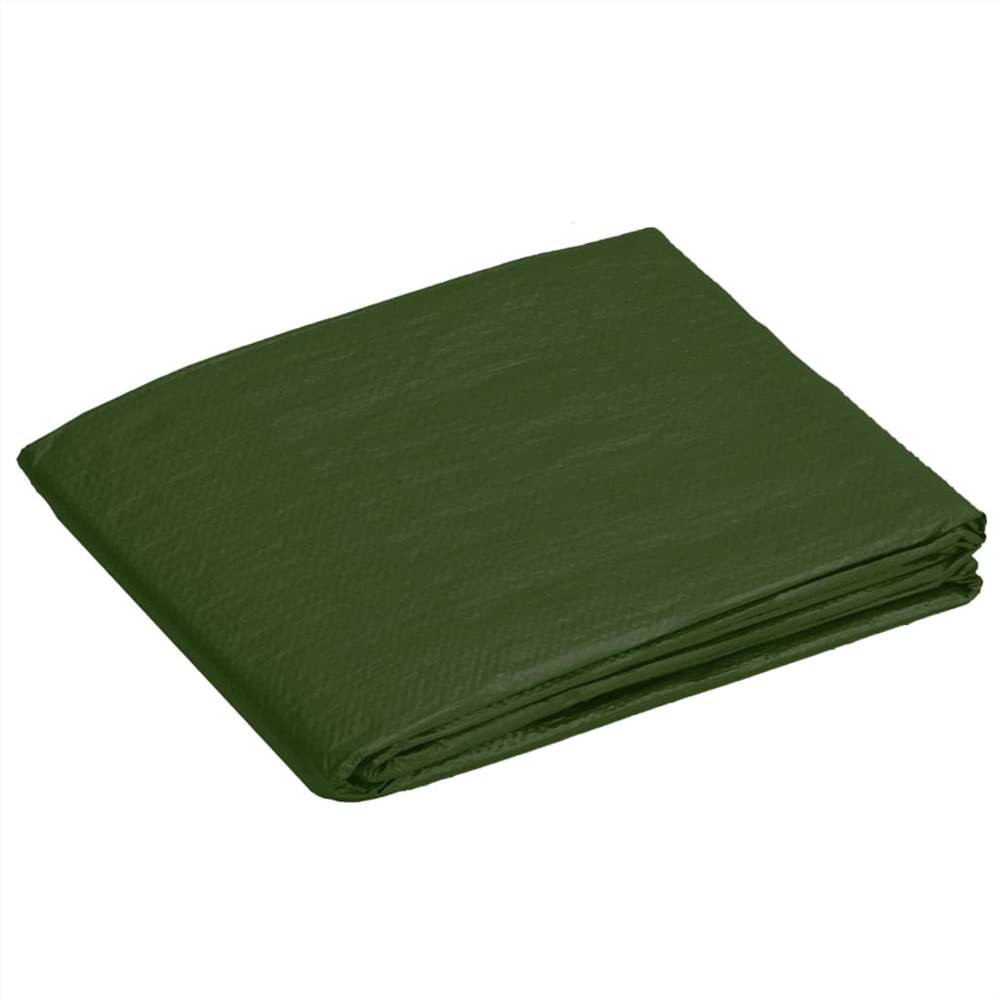 Tarpaulin 90 g/m² 6x12 m Green HDPE