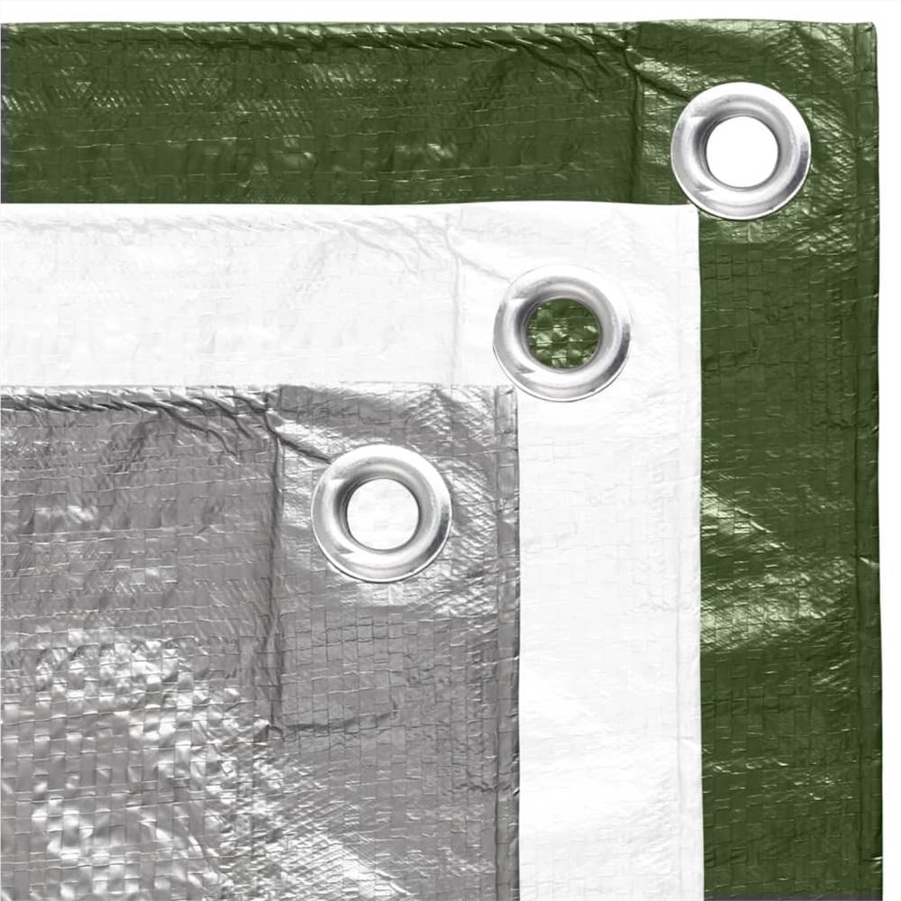 Tarpaulin 90 g/m² 6x6 m Grey HDPE