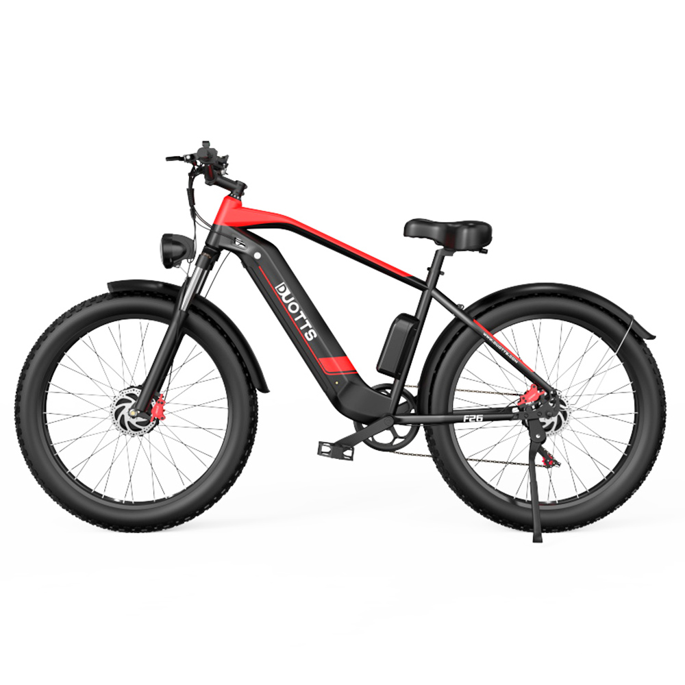 DUOTTS F26 Electric Bike 26 Inch 55Km/h 20Ah 750W*2 Dual Motors Black