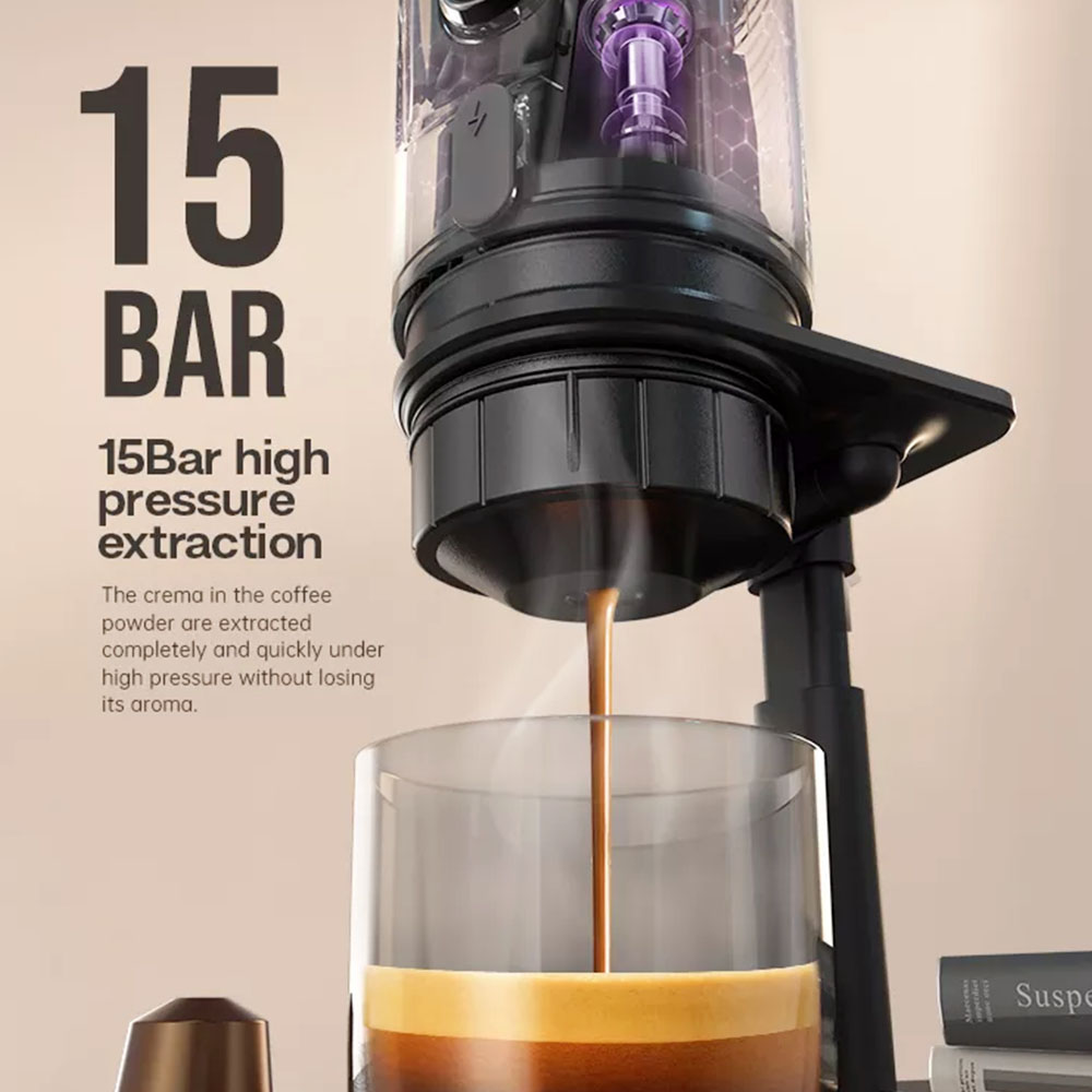 HiBREW H4A Portable Coffee Machine for Car & Home Europe