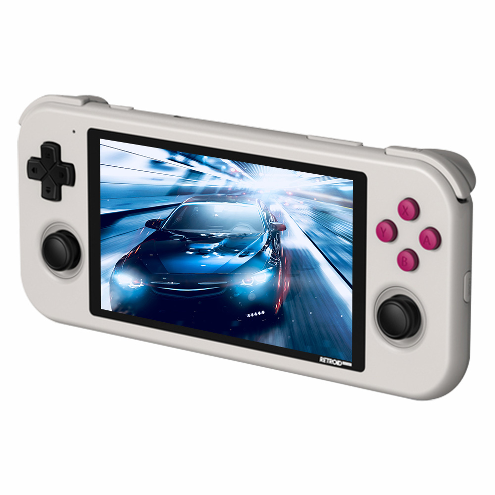 

Retroid Pocket 3 Portable Game Console Android 11 4.7 inch IPS Touch Screen 2GB RAM 32GB eMMC WiFi Bluetooth - Grey Red