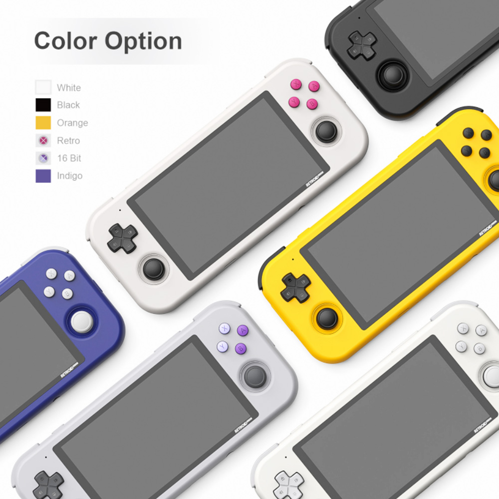 Retroid Pocket 3 Android 11 Game Console Yellow