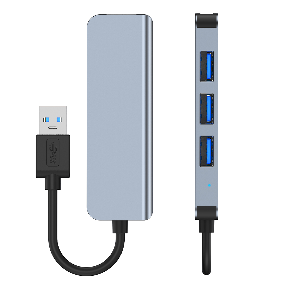 USB Hub 3.0 4 Ports Hub Adapter, Plug and Play
