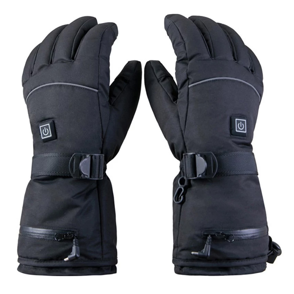 Ηλεκτρικά γάντια θέρμανσης για πατινάζ, ποδηλασία υπαίθριες δραστηριότητες, επαναφορτιζόμενα παχύρρευστα γάντια 5V 4000mAh μπαταρία