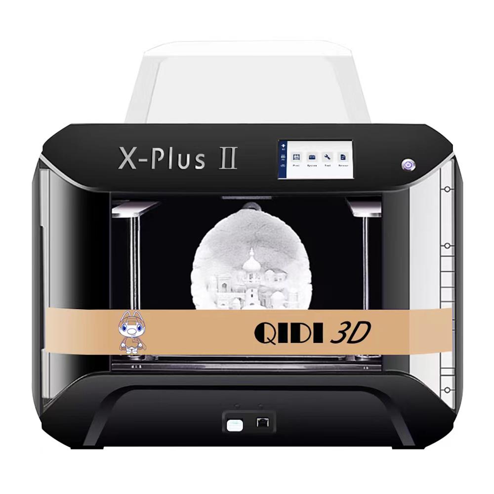 เครื่องพิมพ์ 2D QIDI X-Plus 3 เกรดอุตสาหกรรม ไนลอน/คาร์บอนไฟเบอร์/PC การพิมพ์ความแม่นยำสูง 270x200x200 มม.