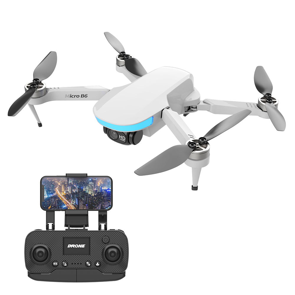 Flytec T16 RC Drone Long Time Flying Brushless Foldable GPS Quadcopter With 4K HD Camera - Two Batteries