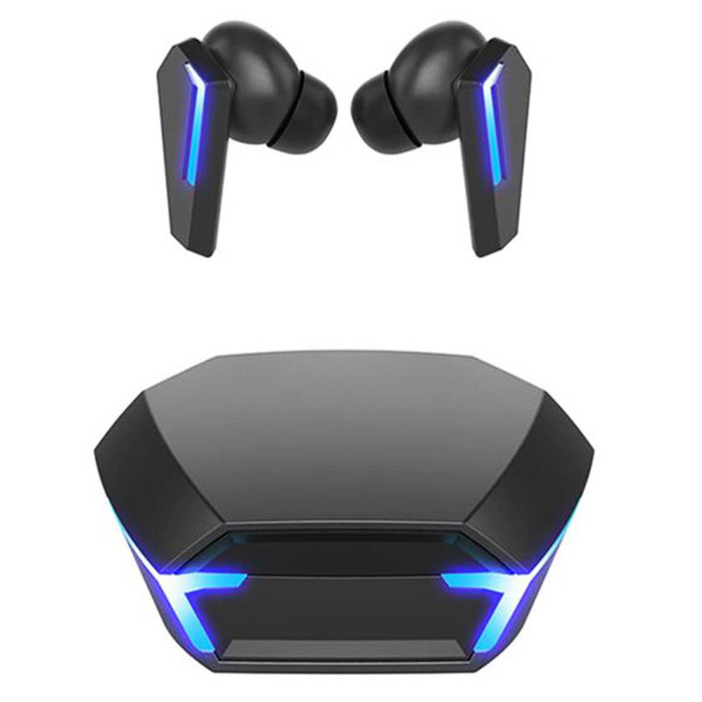M10 TWS Wireless Gaming Headset 40ms Low Latency Bluetooth 5.0 Sports Waterproof Noise Cancelling Headphones - Black